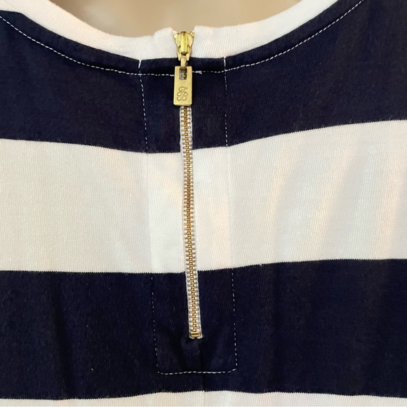 Tommy Bahama Striped Shift Pima Cotton Dress - Picture 6 of 9